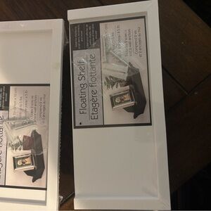 Floating Wall Shelf - White